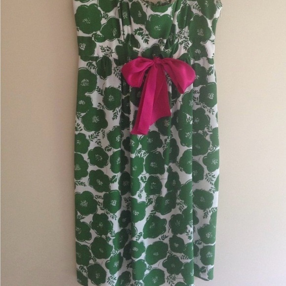 Donna Morgan 100% Silk Floral Print dress - Picture 1 of 7